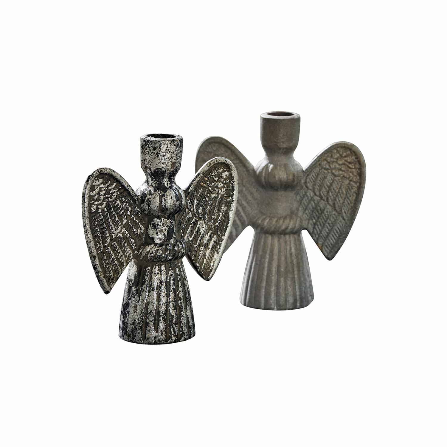 Lot de 2 bougeoirs Auvine