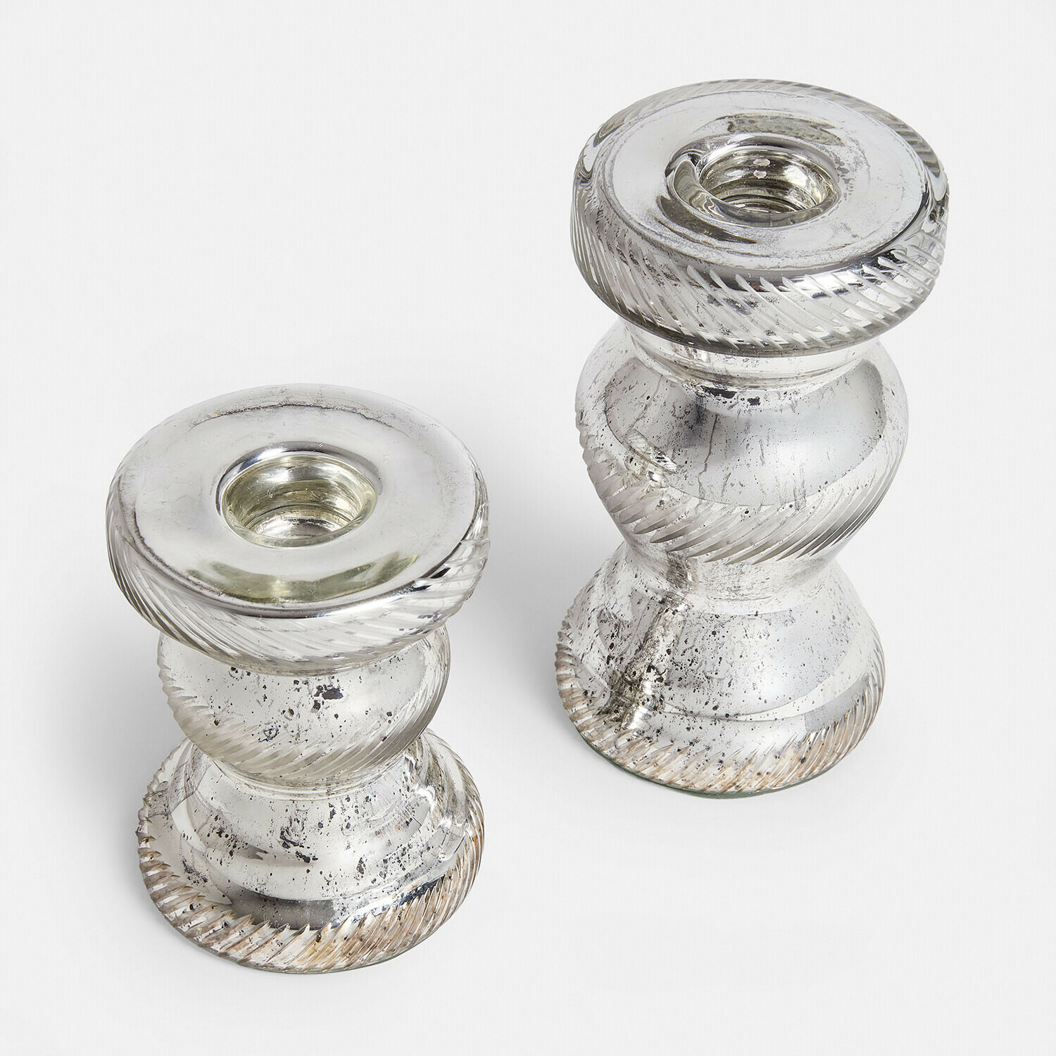 Lot de 2 bougeoirs Séveraine