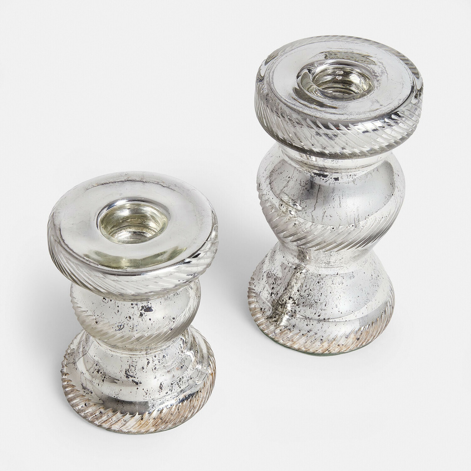 Lot de 2 bougeoirs Séveraine
