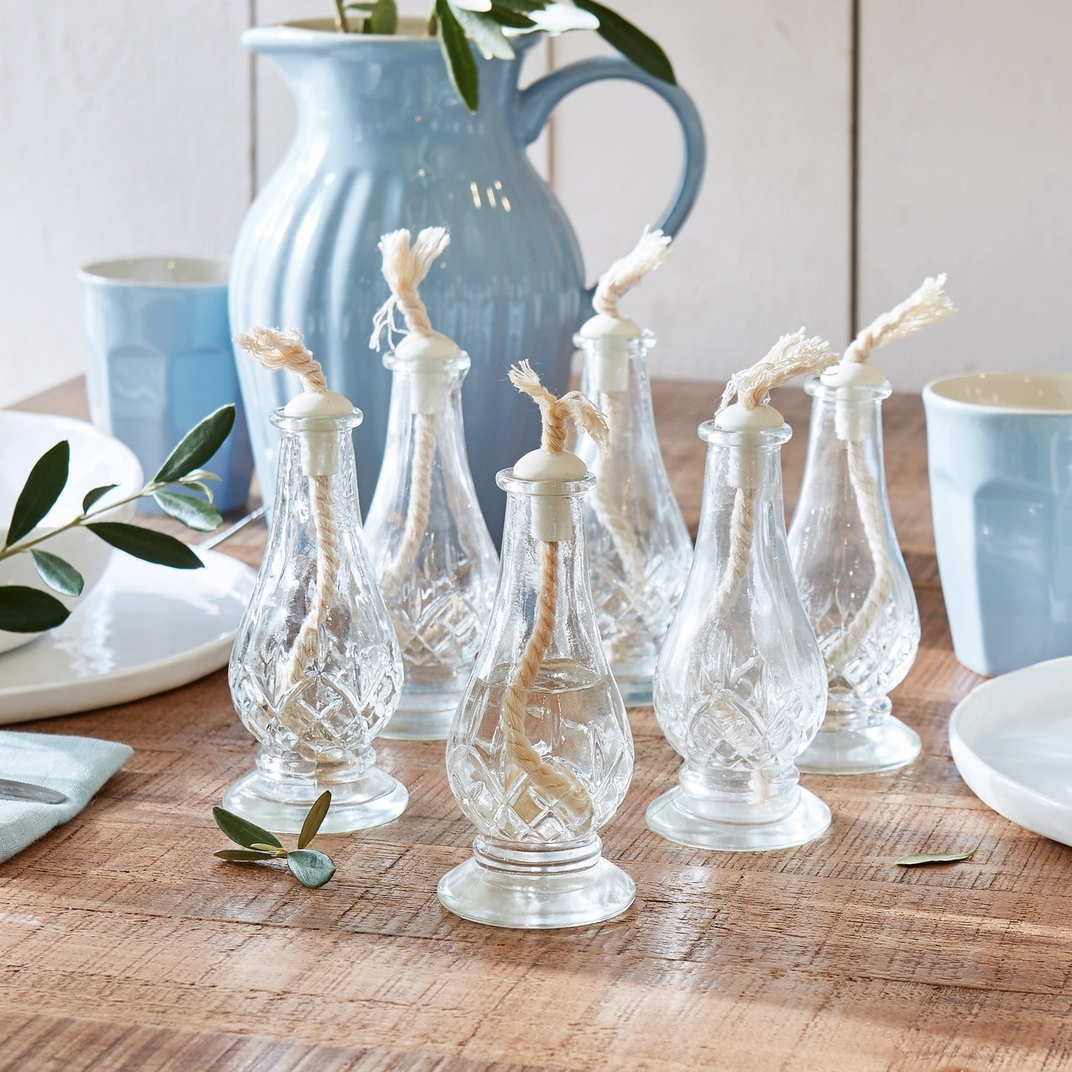 Lot de 6 lampes à huile Octavia