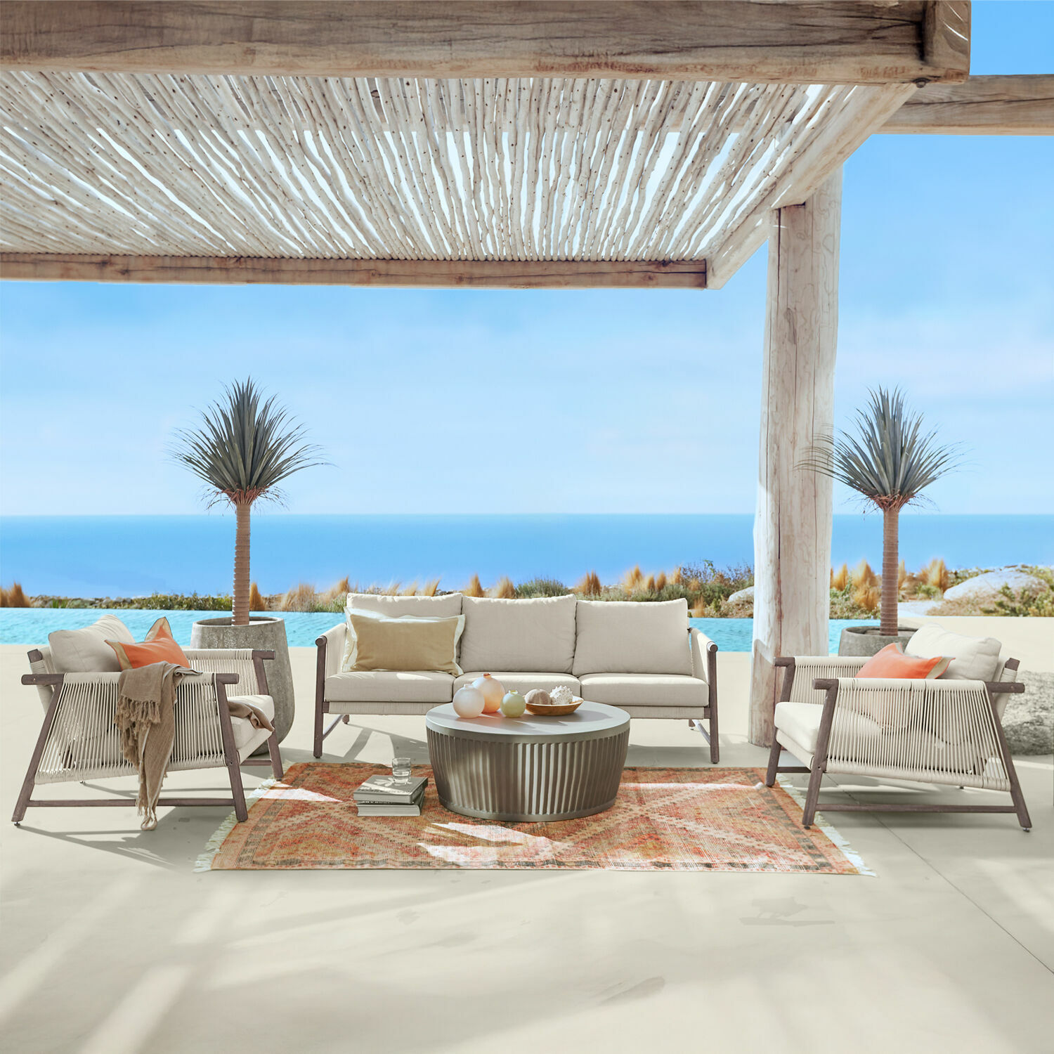 Salon de jardin FSC®-100% Clarmontaine